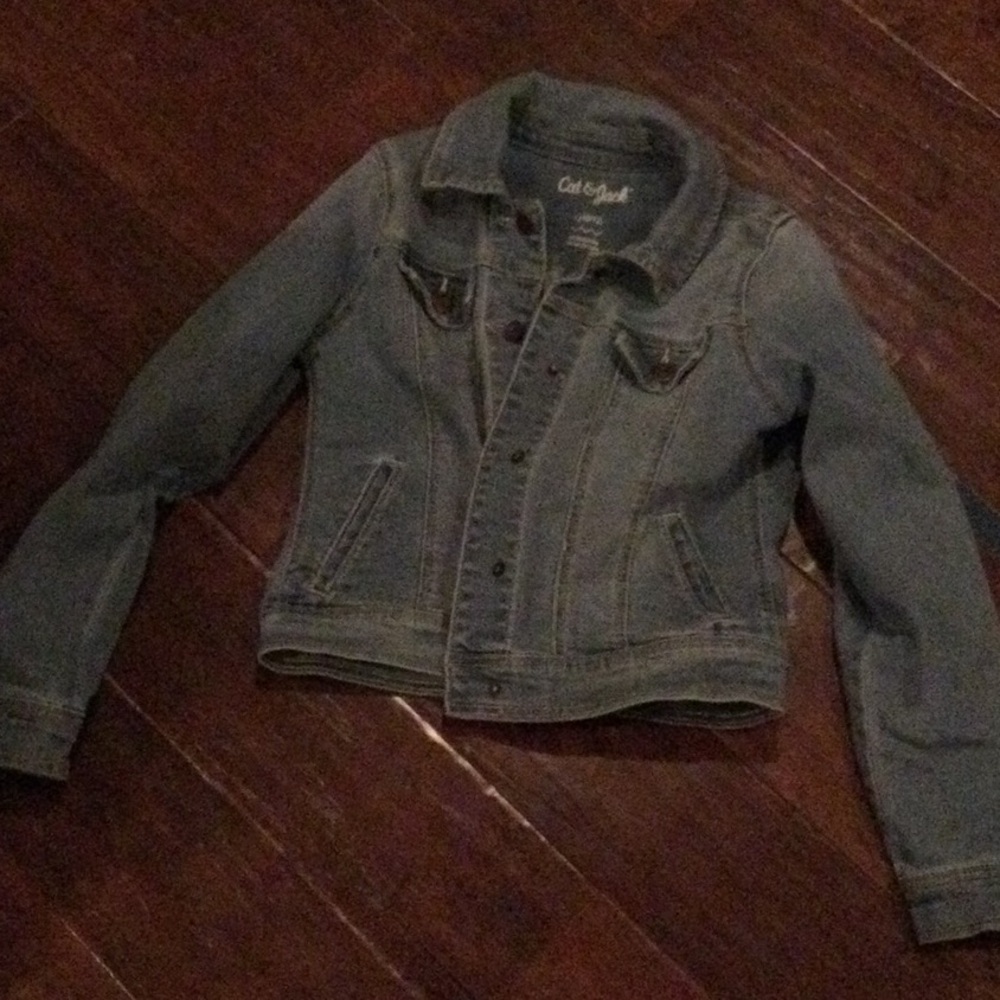 1 girls jeans jacket